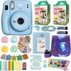 Fujifilm Instax Mini 11 Camera Sky Blue + Accessories kit for Fujifilm Instax Mini 11 Camera Includes Instant camera + Fuji Instax Film (40 Film) + Case Strap+ Frames + Selfie lens + Album And More