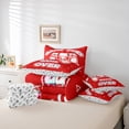 thumbnail image 5 of Manfei Cartoon Red Gamepad Twin Bedding Sets 7-Piece for Kids, Game Over Bedding Comforter Set, Modern Gaming Gamer Reversible Sheet Sets, Luxury Bedroom Decor, 5 of 7