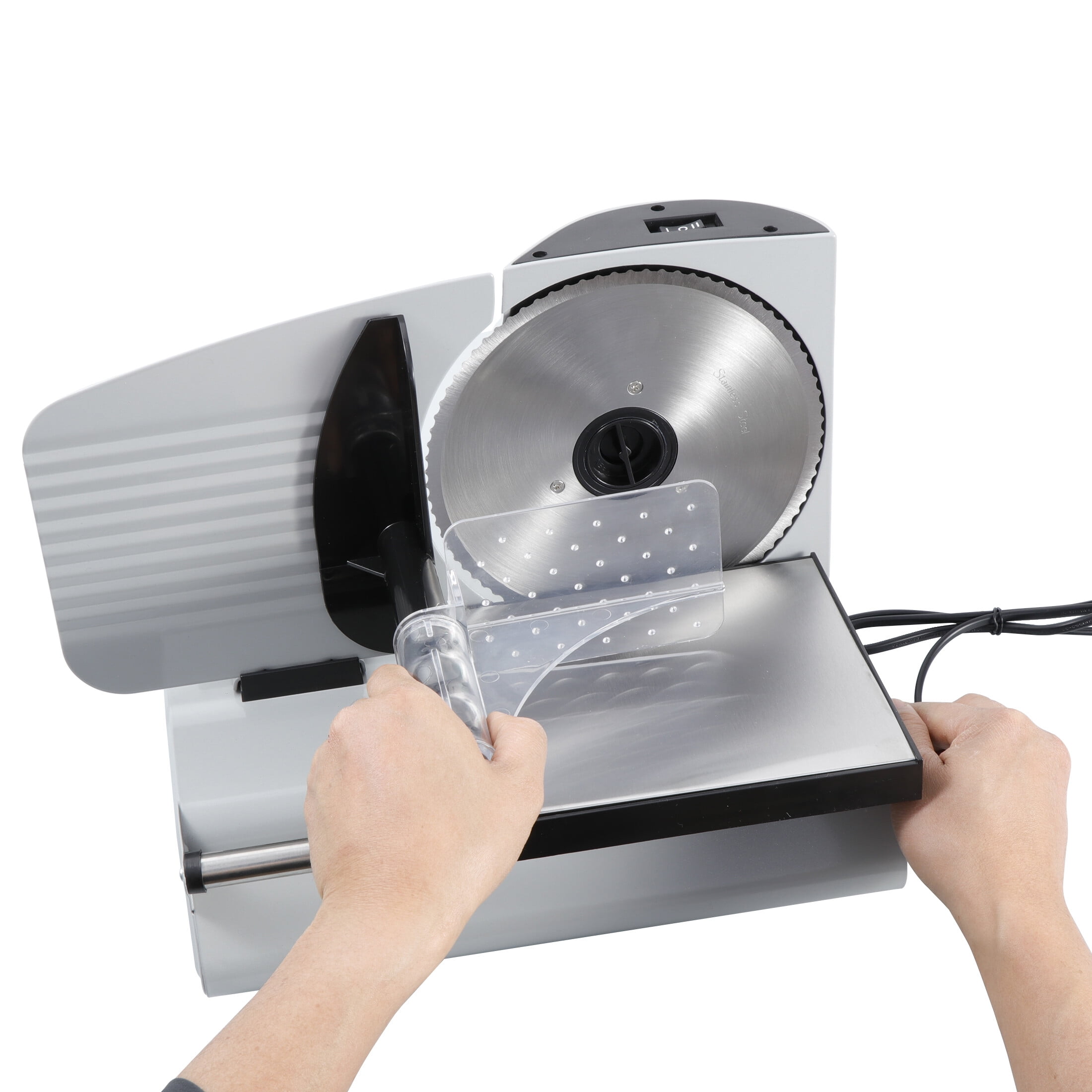 SuperDeal 7.5" Blade 150W Electric Commercial Household Meat Slicer Artifact Deli Food Bread Fruits