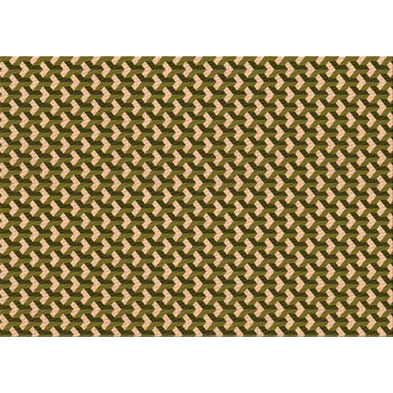Ahgly Company Machine Washable Indoor Rectangle Transitional Metallic Gold Area Rugs, 2' x 3'