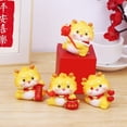 thumbnail image 4 of Tnobhg Miniature Dragon Statue Chinese Dragon Desktop Ornament New Year Dragon Figurine for Home Festive Decoration, 4 of 8