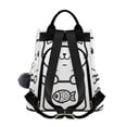 thumbnail image 2 of FORMRS Women's Travel Backpack Purse Anti-Theft Hidden Pockets Casual Shoulder Bag, Cute Chubby Cat, 2 of 7