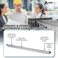 thumbnail image 5 of Adir Blueprint Clamp 42 Inches- Blueprint Clips, Binding Strips, Architectural Binders for Blue Print Organizers, Poster, Maps & Construction Plan Holder (Pack of 6), 5 of 9
