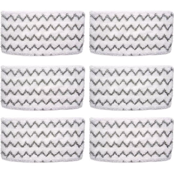 Paquete de 6 Almohadillas de Repuesto para Trapeador de Vapor S1000 S2001 para Shark S1000 S1000A S1000C S1000WM S10001C S1200 & S2001 SteamSpot
