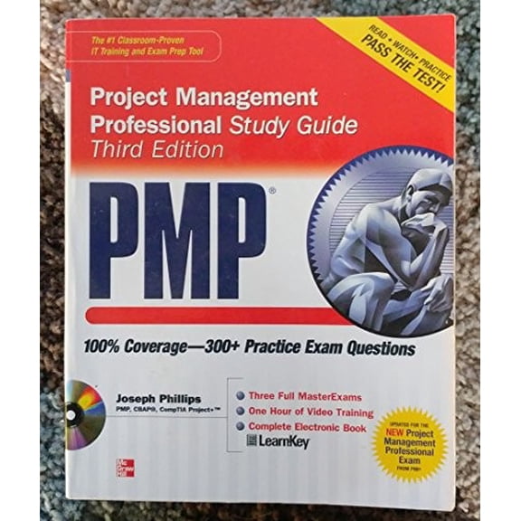 Pre-Owned PMP Project Management Professional Study Guide, Third Edition (Certification Press) (Paperback) 0071626735 9780071626736