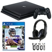 PlayStation 4 Pro 1TB Console with Madden 21 and Headset