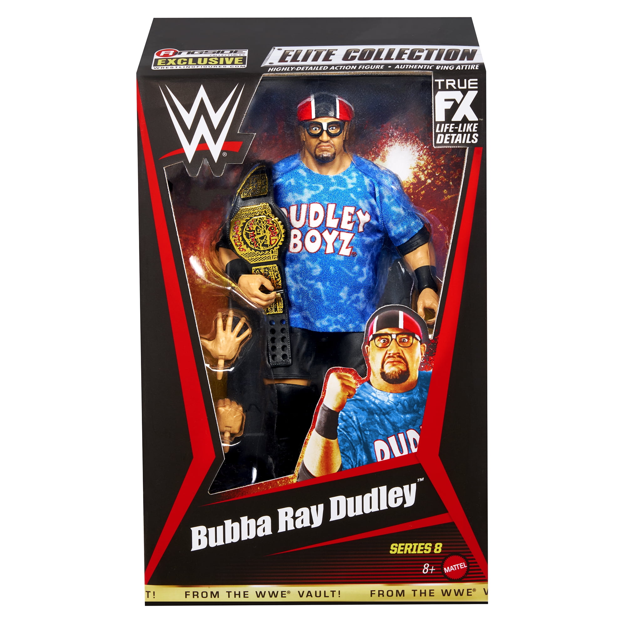 (ECW) Bubba Ray Dudley - WWE From the Vault Ringside Exclusive Series 8 Mattel WWE Toy Wrestling Action Figure