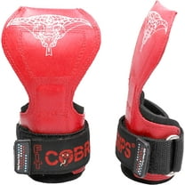 Fit Cobra Grips Weight Lifting Gloves Heavy Duty Straps Alternative Power Lifting Hooks for Deadlifts Adjustable Neoprene Padded Wrist Support Bodybuilding