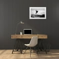 thumbnail image 3 of Anonymous 14x11 White Modern Wood Framed Museum Art Print Titled - Airborne, 3 of 4