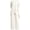 Beige, variant on Yigetop Women's Asymmetric Capelet 2 Piece Pant Suit Round Neck Loose Fit Wide Leg Trousers Elegant Comfortable Outfits for Formal Events Beige L