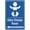 Warning Sign 1, variant on Baby Change Room Blue (Arrow Left) 8"x12" Reflective Aluminum Sign, Metal Warning Signage with Symbol, Indoor Outdoor Use, Facility Sign