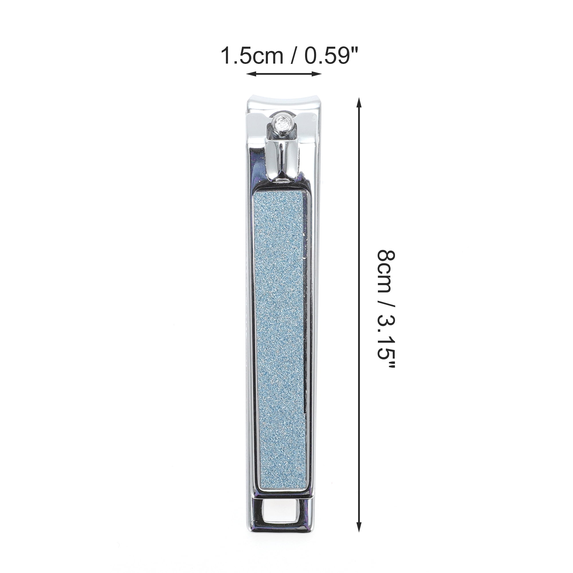 Unique Bargains Large Nail Clipper with Ergonomic Design and Quality Material Blue