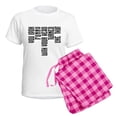 thumbnail image 5 of CafePress - You Look Funny With Your He Women's Light Pajamas - Women's Short Sleeve Print T-Shirt and Pants Light Cotton Pajama Set, 5 of 7