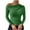 Green, variant on tarylea Going out Tops for Women One Shoulder Slim Fitted Tops Long Sleeve Solid Color Shirts Casual Cute Trendy Comfy Tops