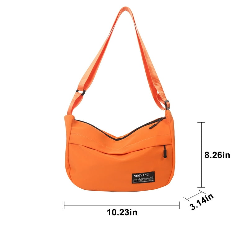 Orange shoulder bag outlet
