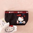 thumbnail image 3 of Lesportsac Nuevo Sanrio Kawaii Hello Kitty Snoopy Bolsos De Mujer Embragues Monederos Muestras Bolsas De Cosméticos Bolsas De Almacenamiento, 3 of 4