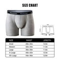 thumbnail image 7 of Ham&Sam Men's Boxer Brief Bamboo Rayon Soft Comfortable Breathable Underwear for Men（5 Pack ,L）, 7 of 7