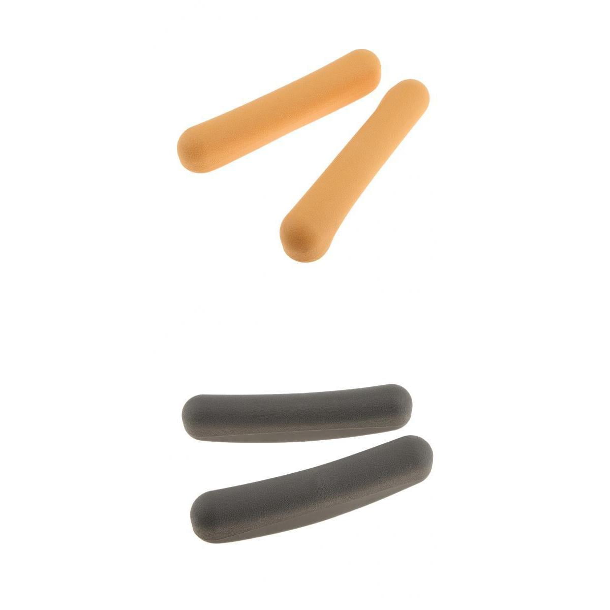 2 Pair Comfort Rubber Crutches Tips Underarms Replacement Pads for Disabled