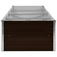 thumbnail image 2 of vidaXL Garden Raised Bed Brown 320x80x45 cm Galvanised Steel, 2 of 4