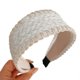 thumbnail image 1 of Girls Woven Straw Headbands Elegant Lady Headwear Wide Hair Bands Accessories Elegant Spring Hair Bands Birthday Party, 1 of 4
