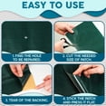 thumbnail image 2 of Kit de ReparacióN de Parches para Piscinas, 2 Rollos de 8 X 40 Pulgadas, Kit de Parches Autoadhesivos para Cubiertas de Piscinas, Kit de ReparacióN de Cubiertas de Piscinas Verde, 2 of 7