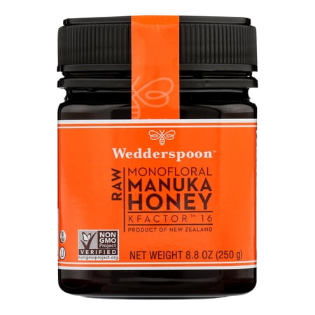 Wedderspoon Manuka Honey  Kfactor 16  - Case Of 6 - 8.8 Oz