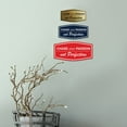 thumbnail image 2 of Signs ByLITA Fancy Chase Your Passion Not Perfection Durable ABS Plastic | Laser Engraved | Easy Installation | Elegant Design Sign (Black Gold) - Medium, 2 of 6