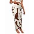 thumbnail image 2 of Women'S Ruched Bodycon Maxi Skirt High Waisted Fishtail Pencil Long Skirts Fall Brown XL, 2 of 7