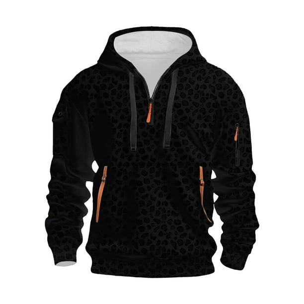 WILLBEST Sudadera con Capucha De Manga Larga para Hombre, Diseño Único e Informal para Exteriores, Color Sólido, Talla Grande, Primavera y Otoño Grande
