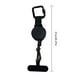 thumbnail image 5 of Correa antirrobo para teléfono con clip para cinturón, retráctil, de acero, con mosquetón de bloqueo universal, para evitar caídas, ideal para viajes y senderismo., 5 of 7