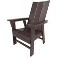 thumbnail image 4 of Shoreside Modern Curveback Adirondack Plastic Dining Chair, 4 of 9