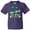 Purple, variant on Vero Beach, Florida Happy Sea Turtle Youth T-Shirt