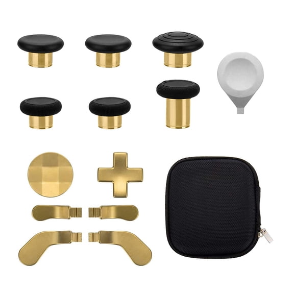 13 in 1 Metal Thumbsticks Compatible with Xbox One Elite Series 2,Elite Series 2 Controller Accessory Parts,Gaming Accessory Replacement