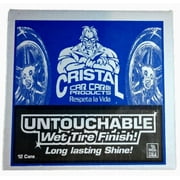 Cristal Products Untouchable Wet Tire Shine Automotive Cleaners, 12 oz, 12 Piece