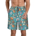 thumbnail image 1 of Balery Cute Conch Traje de Baño Estilo Hawaiano para Hombre, Shorts de Secado Rápido con Bolsillos-X-Large, 1 of 6