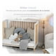 thumbnail image 5 of Cuna de Madera Convertible 3 en 1 Esquimal - Cuna, Cama Montessori y Sillón (Madera-Blanco, 125x65 cm), 5 of 7