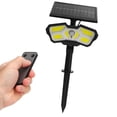 thumbnail image 1 of Focos Solares para Exteriores 2 Modos de Brillo Ajustable a Prueba de Agua 2400 Mah Focos Solares para Paisajes Luces de Inundación para Home Park Garden Yard ANGGREK Otros, 1 of 8