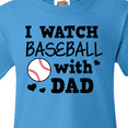 thumbnail image 4 of Inktastic I Watch Baseball with My Dad Youth T-Shirt, 4 of 5