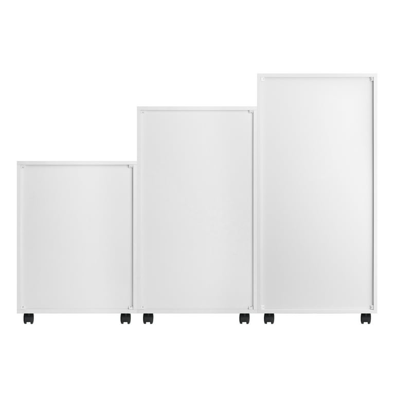 Winsome Halifax 3-Pc Multi-Drawer Storage Cabinet Set 10395, White