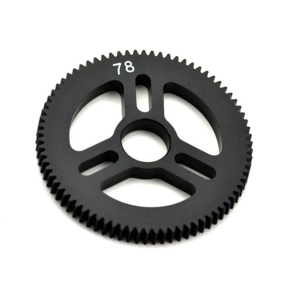 Exotek RC Flite Spur Gear 48P 78T Machined Delrin for Exo Spur Gear Hubs - High Quality Aftermarket Performance Part for RC Products