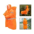 thumbnail image 3 of Backpack Raincoat Rain Poncho with Hood Climbing Unisex Backpacking Weatherproof M, 3 of 8