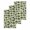 Spring Green/Beige, variant on St Patrick's Day Kitchen Dish Towels for Drying Dishes Set of 3, Spring Green Shamrock Vintage Rustic Beige Waffle Weave Microfiber Hand Tea Bathroom Towels Quick Dry & Absorbent Towel 12x12