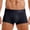 Z30Black, variant on Men's Bulge Boxer Briefs U-Hance Pouch Mens Stretch Underwear Breathable Under Panties Pink 2XL