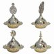 thumbnail image 3 of Traditional Arabian Metal Censer Fragrances Diffuser Incense Burner Holder Home, 3 of 4