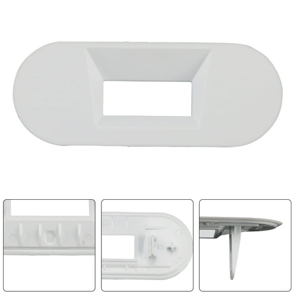 W11545554 Washer Lid Lock Bezel White