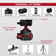 Everest H2 Ball Head with Arca-Type Quick Release and Lever-Release Clamp - 33Lbs capacity