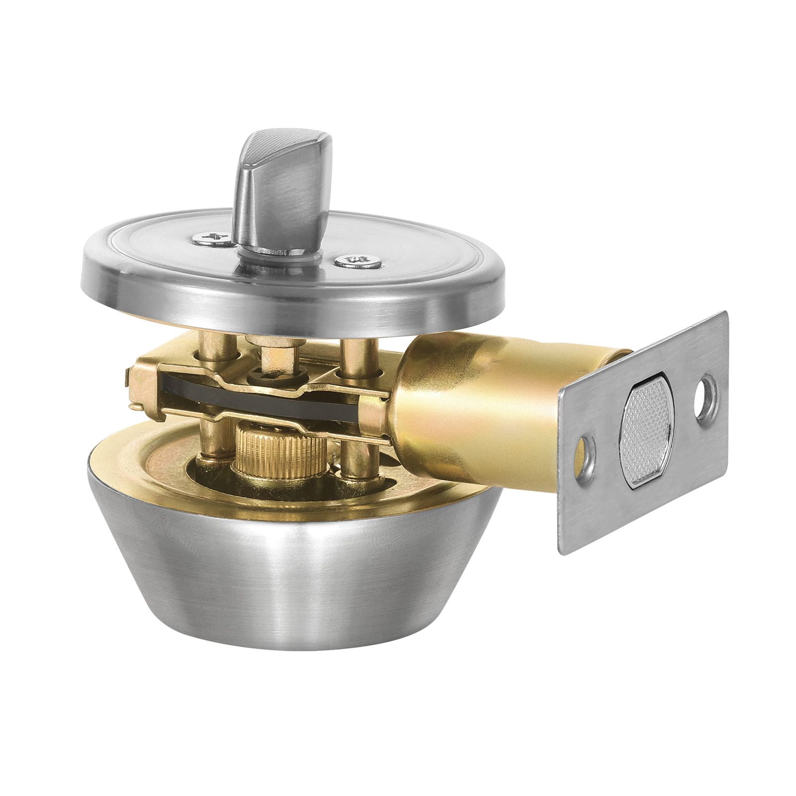 Deadbolt Door Lock for Standard Interior Exterior Doors, Fits 1-3/8" to 1-3/4" Thick Doors, Security Deadbolt for Bedroom Kitchen Bathroom Entry