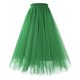 thumbnail image 2 of Gibobby mini faldas de mujer Falda a media pierna con tutú de tul para fiesta de graduación de ballet de malla en capas(Verde， XL), 2 of 3