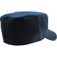 thumbnail image 4 of YOPTOP Cadet Army Military Fitted Botton Cap Basic Everyday Castro Radar Hat, 4 of 6