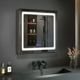 thumbnail image 2 of Lexora Home Bracciano 30" x 32" LED Medicine Cabinet with Defogger, 2 of 7